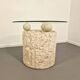 Fossil stone coffee table | Magnussen Ponte | 1980s