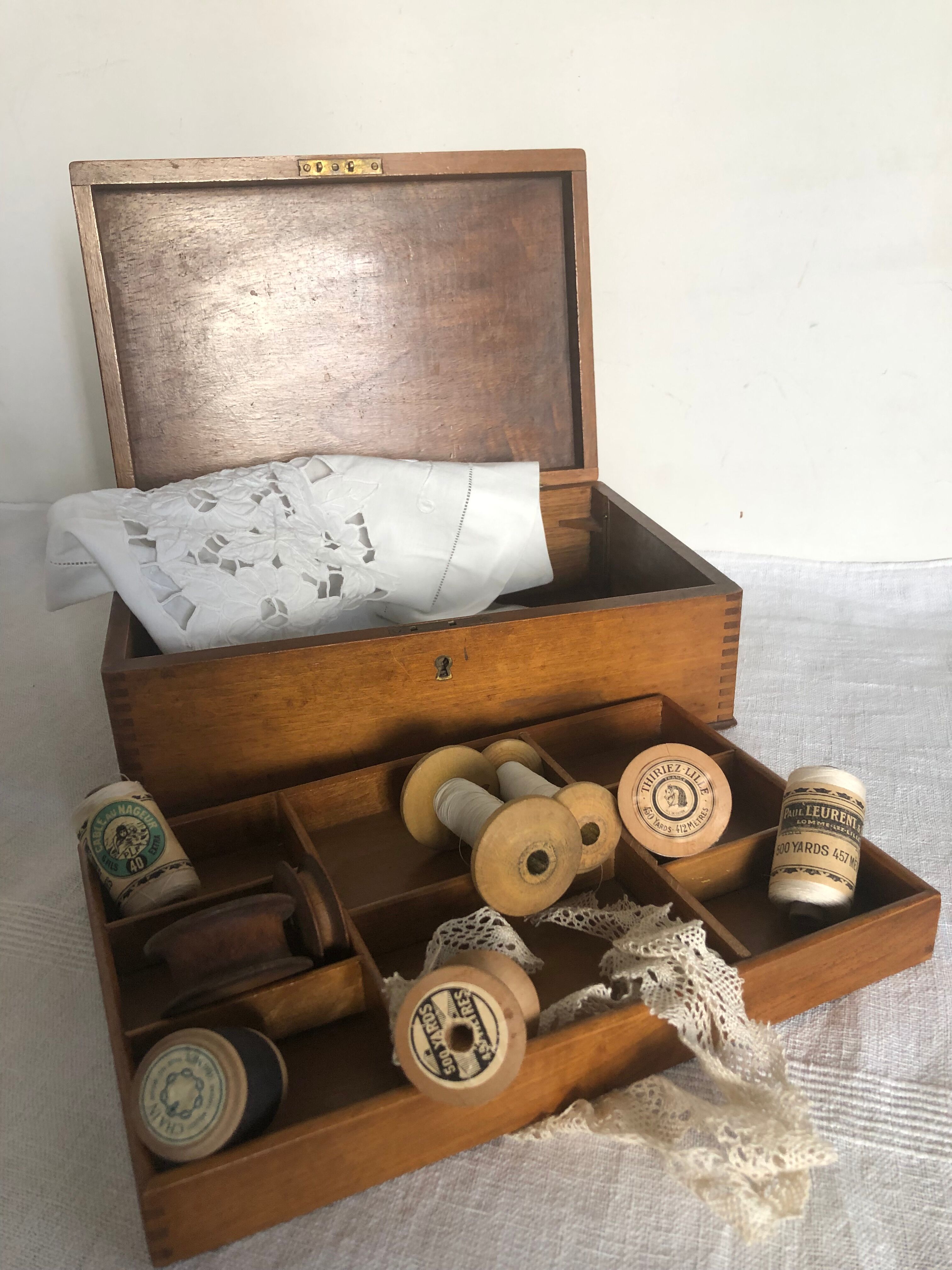 Sewing box, Work box, small chest