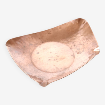 Free-form copper ashtray