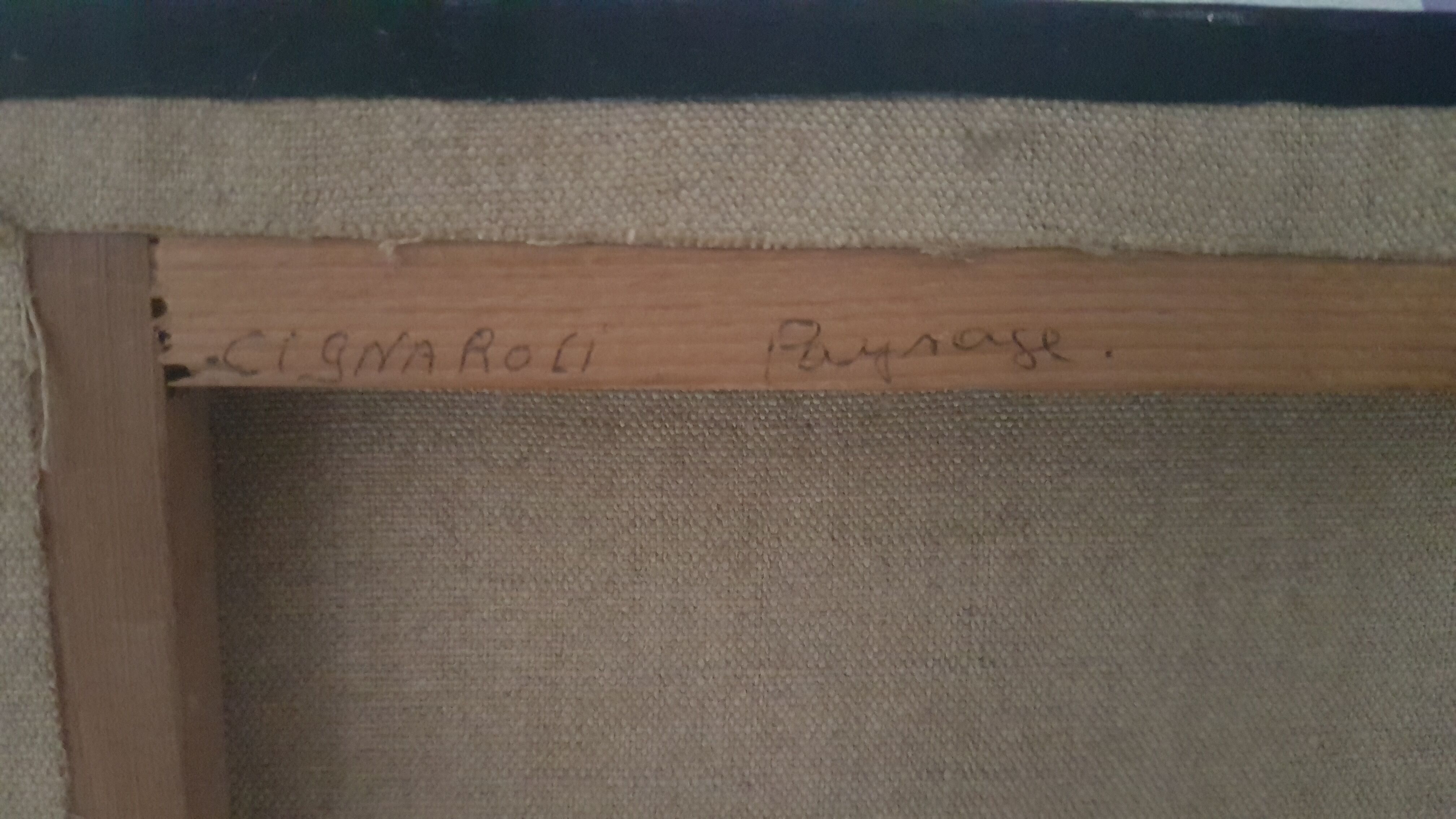 Cignaroli landscape canvas