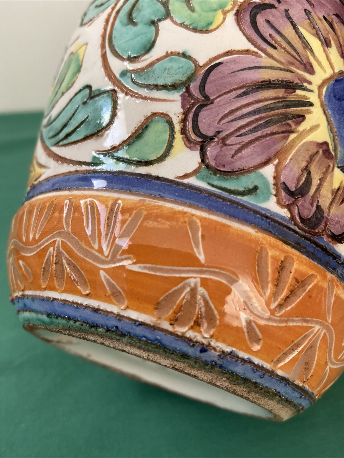 Flower pot cover glazed ceramic plant