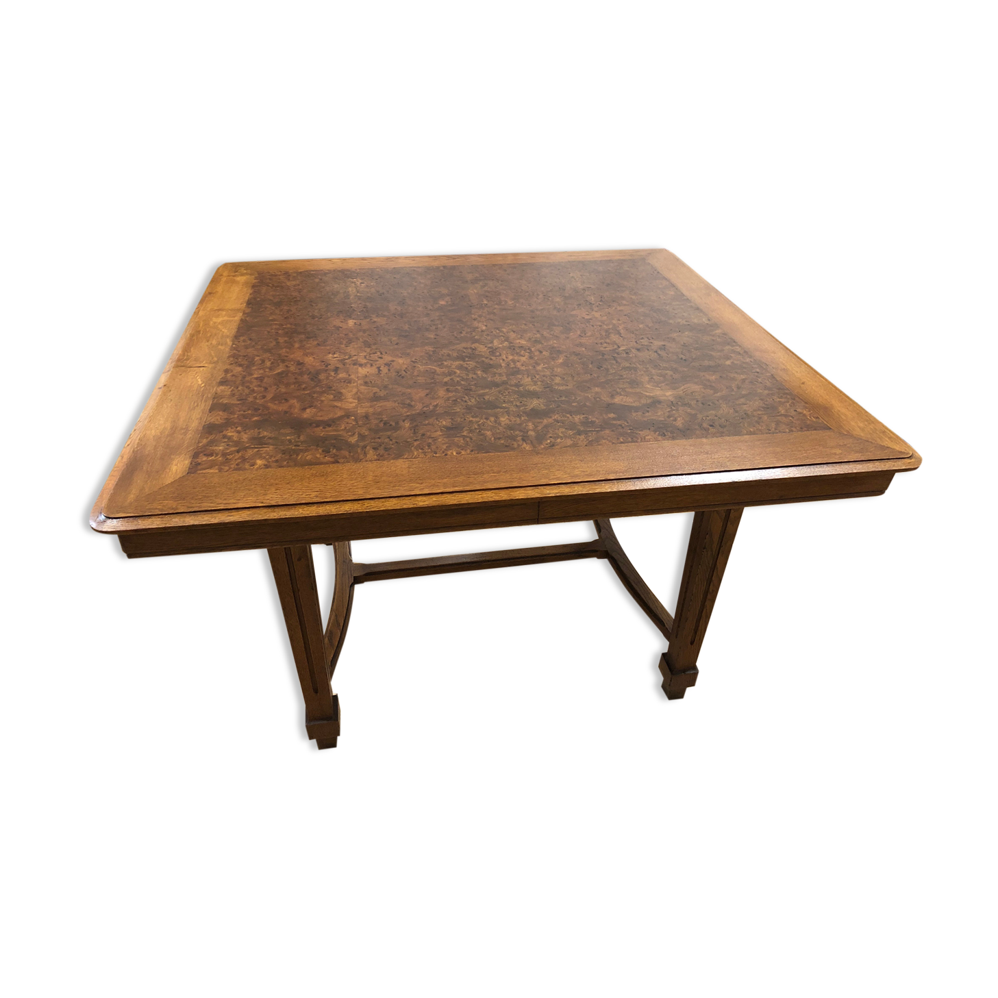 Old square table