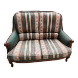 Louis XV style 2-seater sofa bench