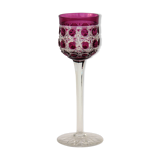 Wine from the Rhine or Roemer Baccarat crystal glass model Pontarlier
