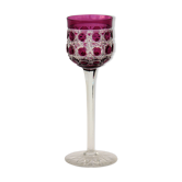 Wine from the Rhine or Roemer Baccarat crystal glass model Pontarlier