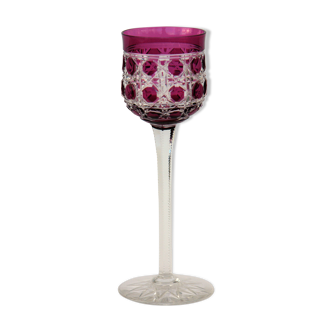 Wine from the Rhine or Roemer Baccarat crystal glass model Pontarlier