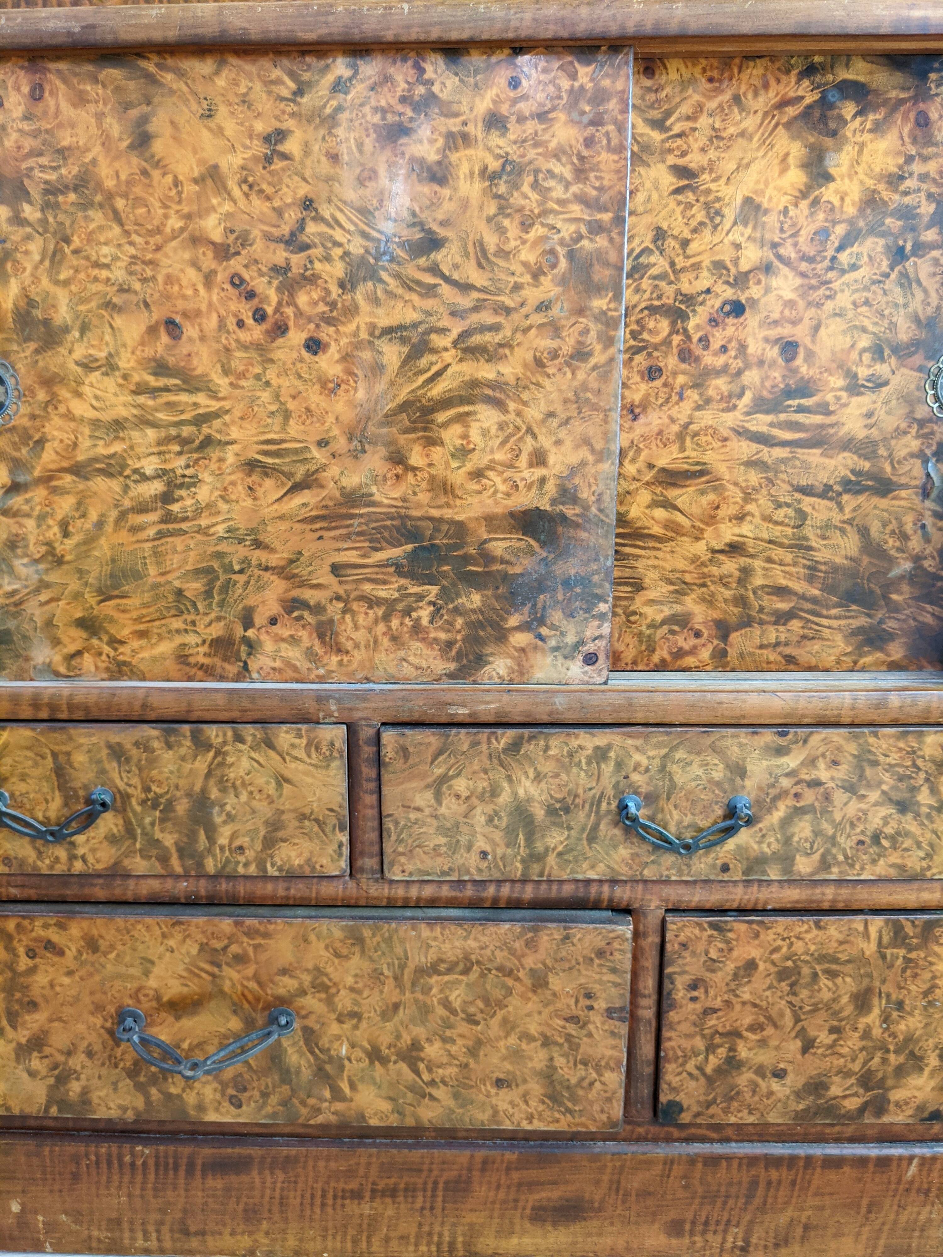 Art Deco tea cabinet, Japan 1920-30 - Chandansu