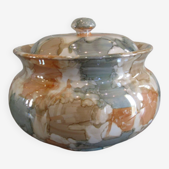 Pot avec couvercle en céramique Nazareno Picchiotti