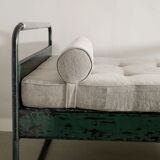 French Mid Century Jean Prouvé "No 17 / Fabert" Aluminum Daybed, 1930s