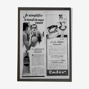 Original advertisement "Palmolive - Calor" 1932