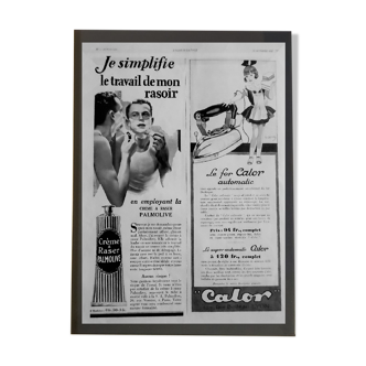 Original advertisement "Palmolive - Calor" 1932