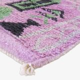 Berber Hallway Rug Lavender - 388 x 79 cm