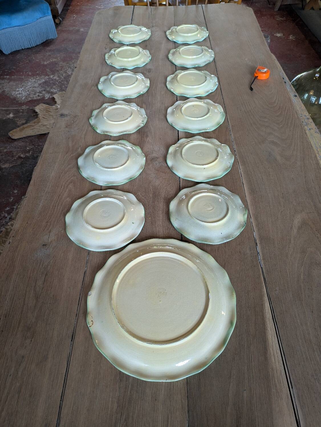 Vallauris dessert plates