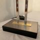 Deknudt brass floor lamp from the 70s