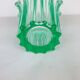 Art Deco vase Pierre d'Avesn, green color