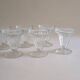 Ensemble de 6 coupes à glaces en verre