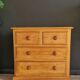 Pine chest of drawers