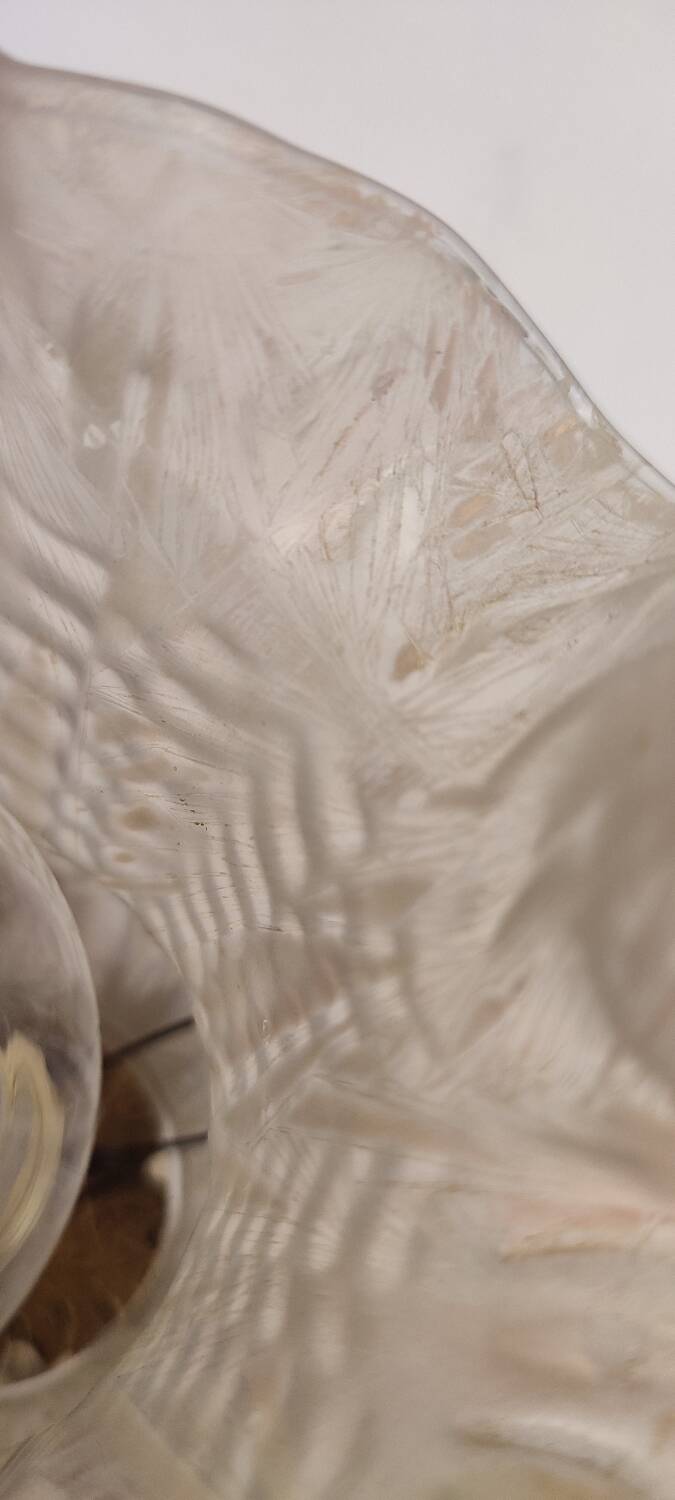 Lampe de table "Art Nouveau" en bronze. Espagne, années 1940.