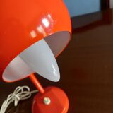 Desk lamp "ball" vintage orange