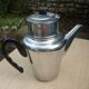 Cafetiere vintage metal chrome and bakelite