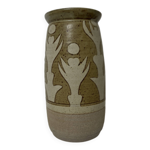 Vase en céramique gres