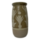 Vase en céramique gres signature a identifier décor abstrait vintage