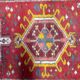 Handmade antique Persian Karajeh rug 2.2' x 4.1' (68cm x 126cm) 1930s - 1C1155