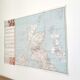 Vintage map of Great Britain 1972