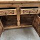 Pair of brutalist sideboards