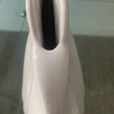 Vintage ceramic shell vase