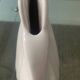 Vintage ceramic shell vase