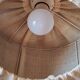 70s suspension in rattan and Scandinavian style fabrics