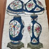 Porcelain lamps 1880
