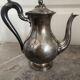 Antique silver-plated coffee pot teapot art nouveau christofle