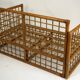 Mid-Century Tropical Chic Loveseat by Vivai del Sud, Rattan & Bamboo, 1960s