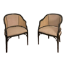 Pair of armchair French Riviera Year 70