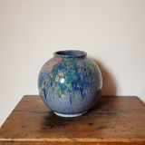 Ceramic ball vase