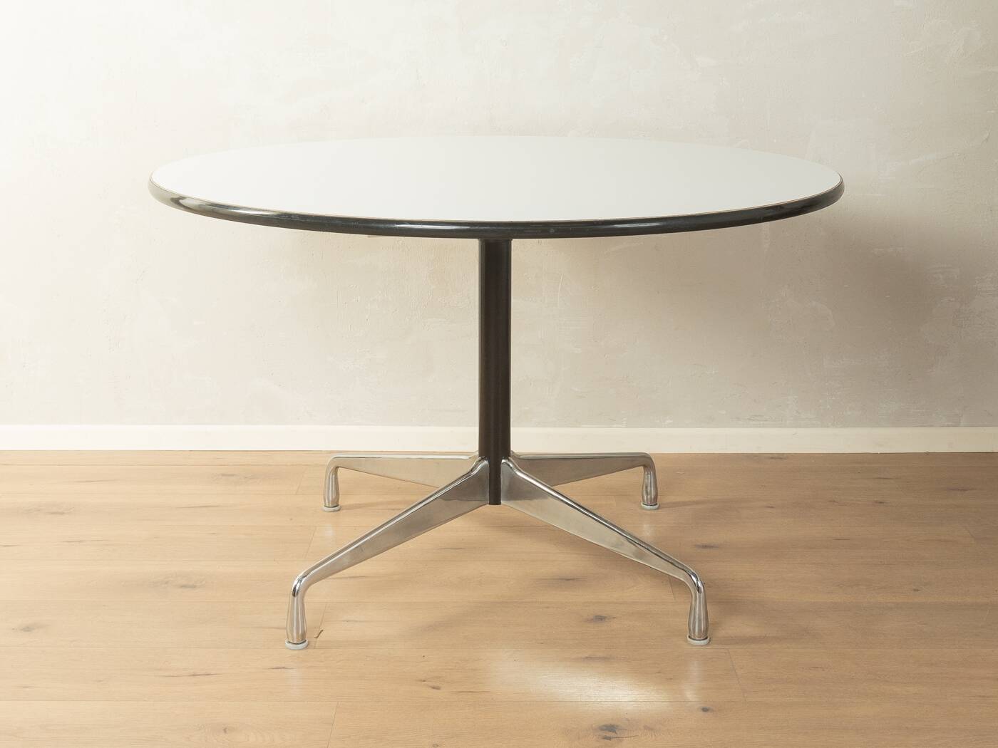 Dining table from the 'Aluminium Group' by Charles & Ray Eames for Herman Miller by Vitra