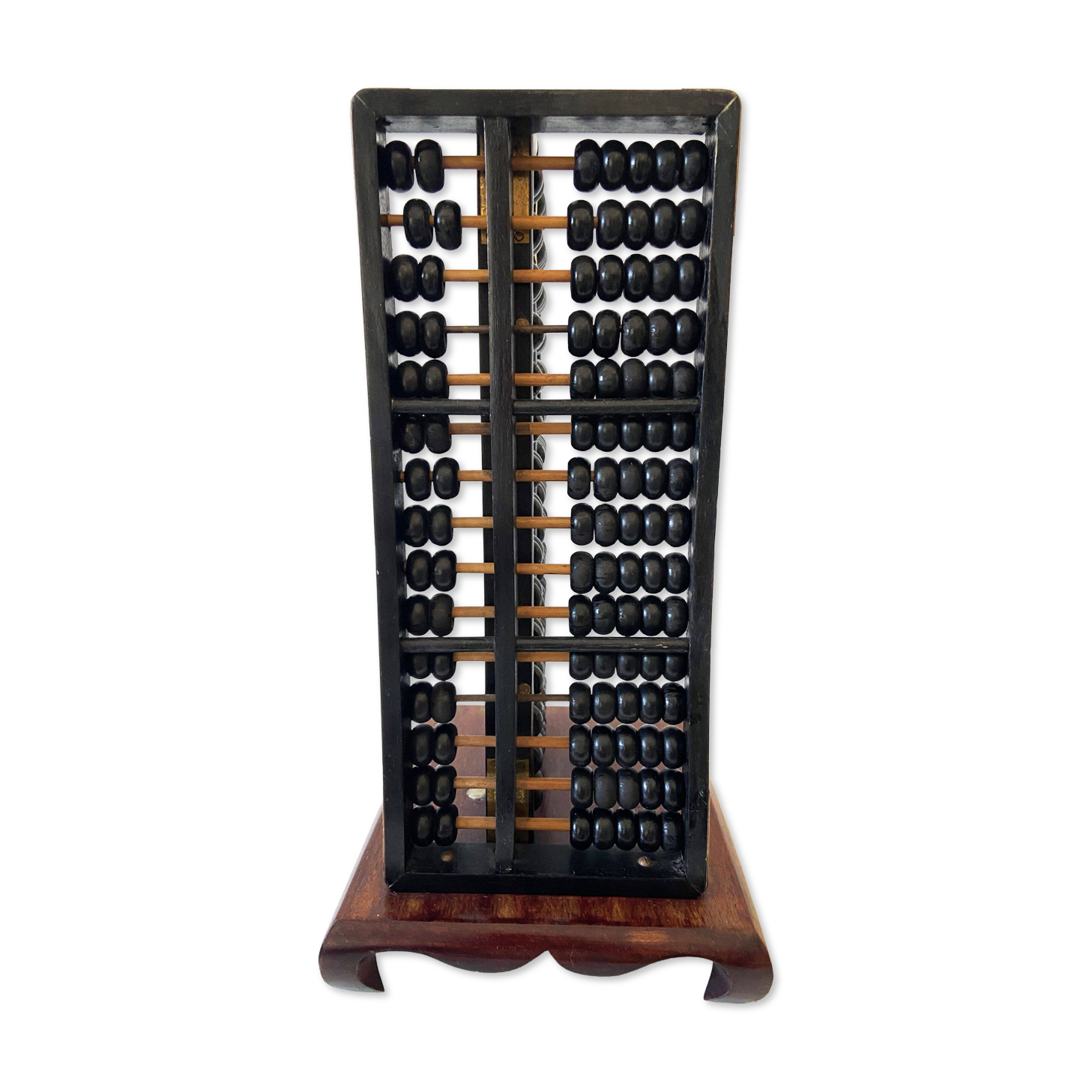 Antique Traditional Chinese Abacus "Suanpan" 1940-1950 Vintage
