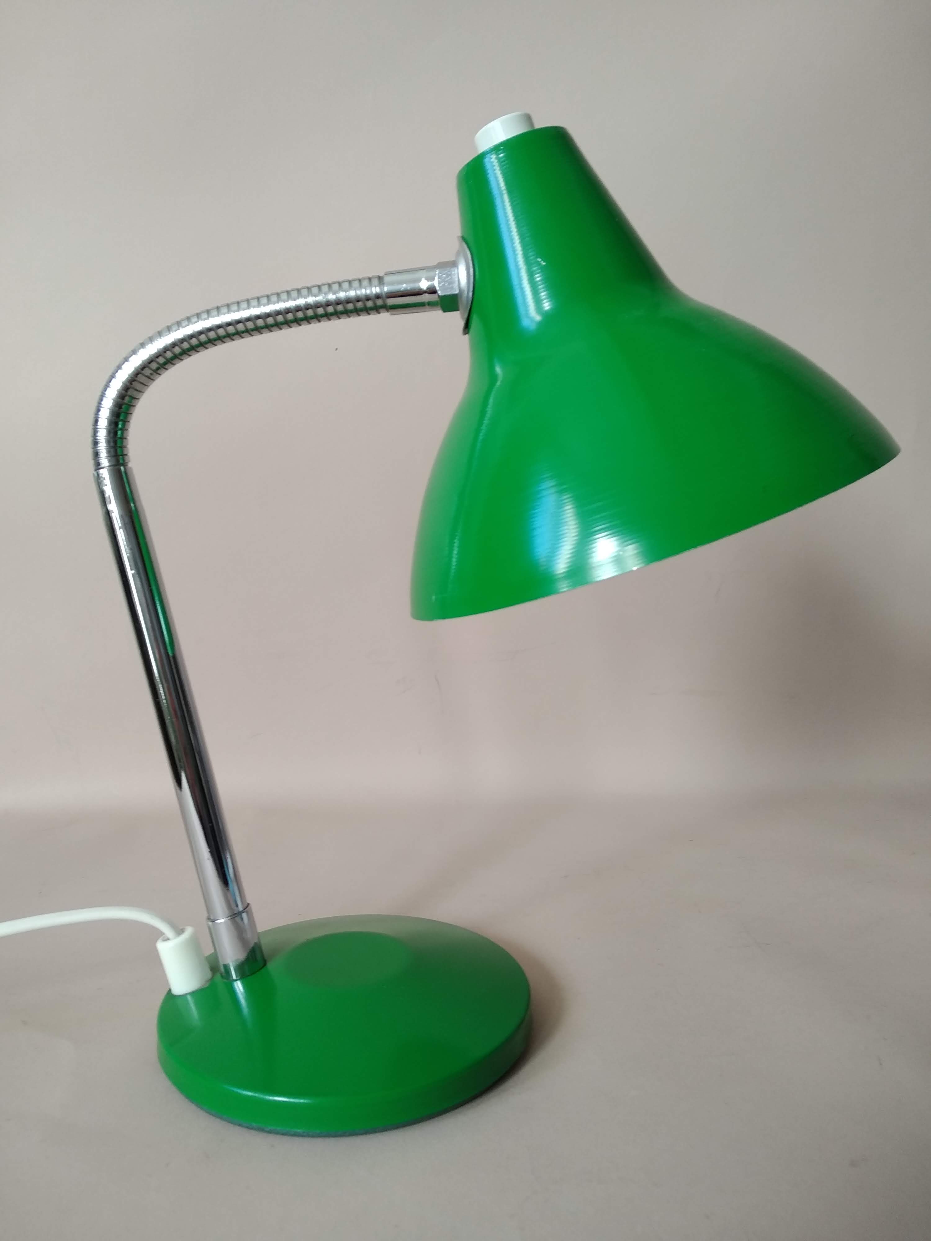 Vintage flexible desk lamp