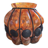 Large Art Deco vase in blown glass - Daum / Majorelle style