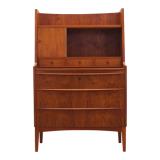 Teak secretary, Danish design, 1970s, production: Denmark
