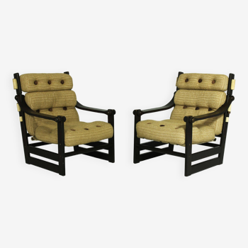 Paire de fauteuils par V. Teska pour IKEA Suède, 1960