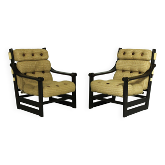 Pair of Armchairs by V. Teska for IKEA Sweden, 1960s