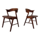 Teak dining chairs in teak by Korup Stolefabrik, Denmark, 1960s, set of 2.