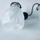 Art Deco wall lamp double fires