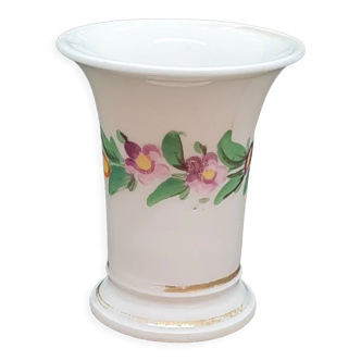 Hand-painted porcelain vase