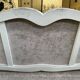 Louis XV taupe and cream style sofa