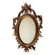 Vintage Italian baroque mirror 1950s 29.5*20