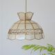 Mother-of-pearl and brass suspension